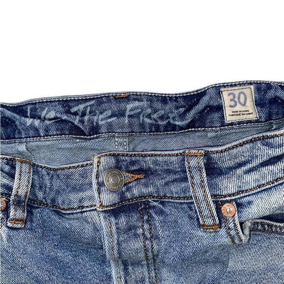 We The Free Jean Shorts Size 30 - Picture 3 of 3